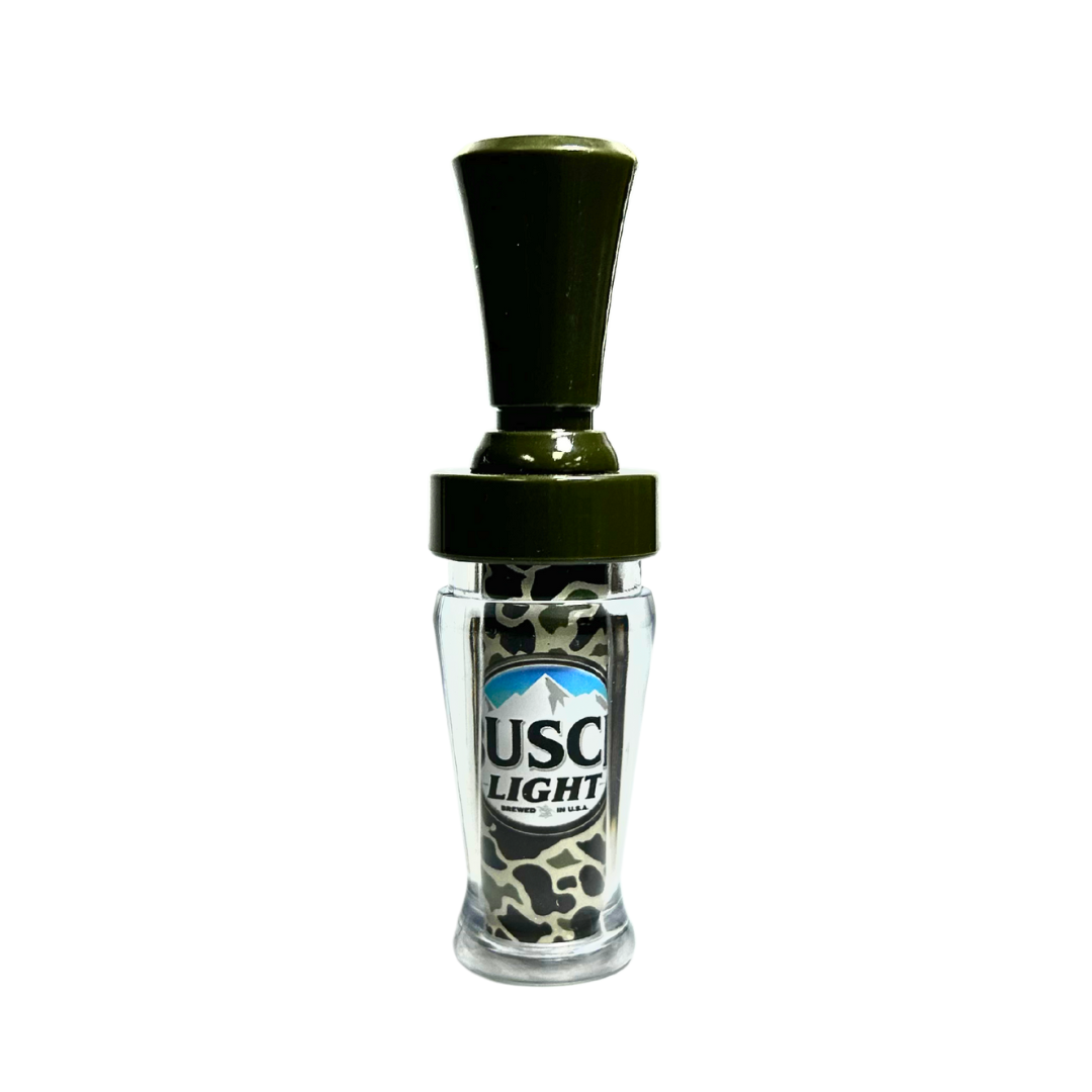Busch Light New OS Camo Wood Duck Call - Slammer Series