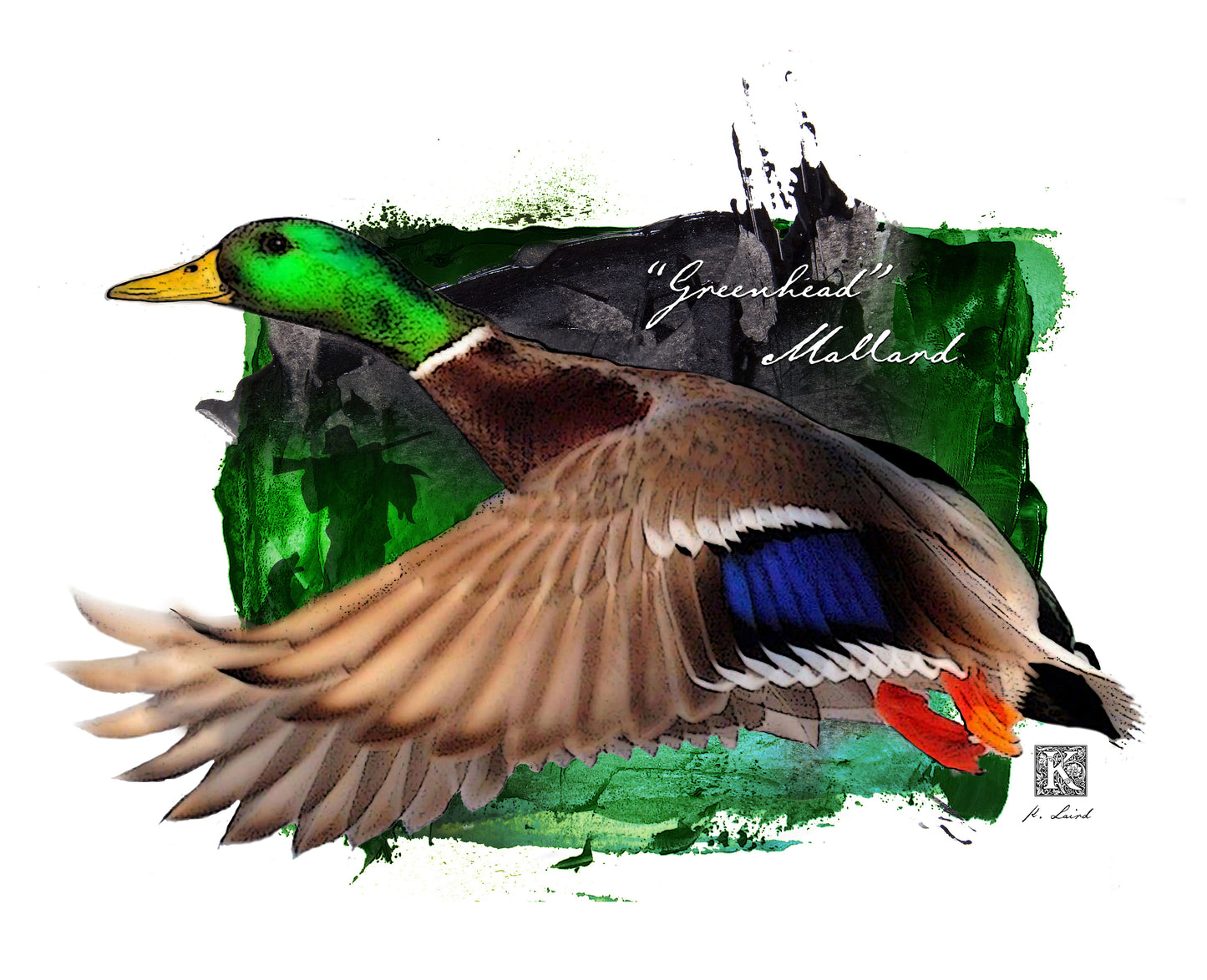 Kenneth Laird Studios Mallard Duck Call - Slammer Series