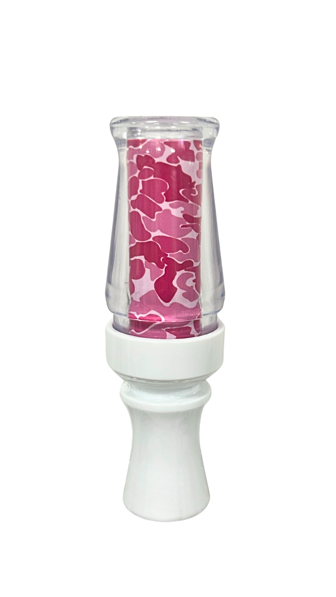 Pink Old School Camo Goose Call - Slammer Series