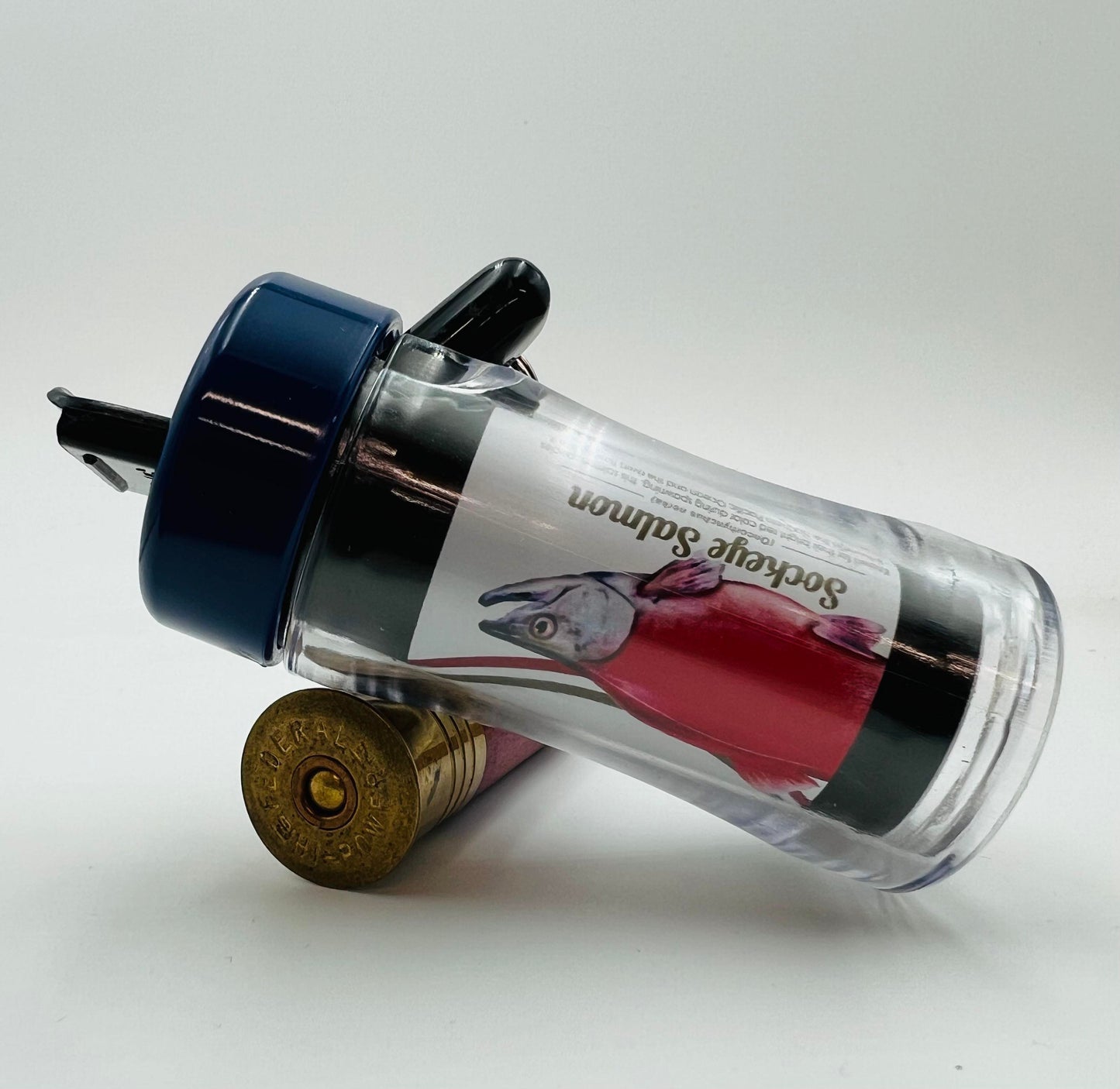 Busch Light Sockeye Salmon Poly Dog Whistle - Slammer Series