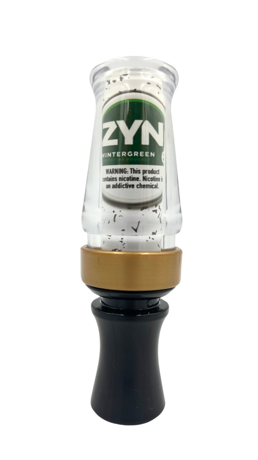 POLYCARBONATE IMAGE GOOSE CALL ZYN WINTERGREEN