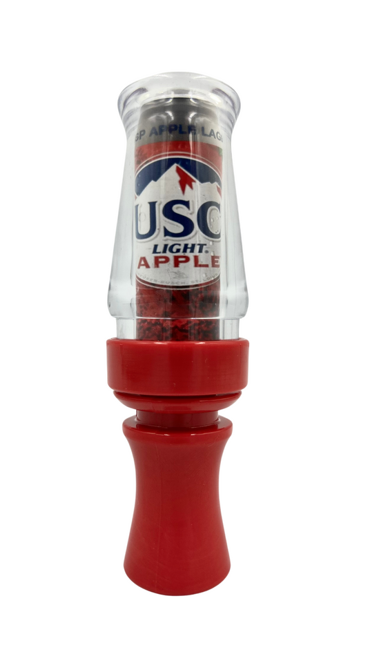 POLYCARBONATE IMAGE GOOSE CALL BUSCH LIGHT APPLE