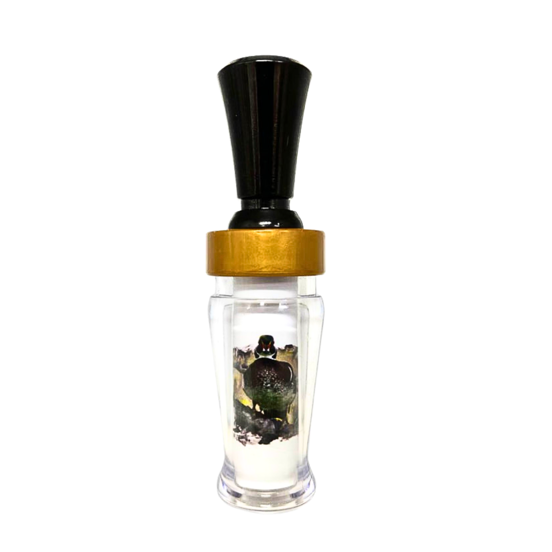 Kenneth Laird Collection Wood Duck/White Duck Call - Slammer Series