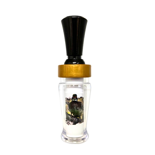 Kenneth Laird Studios Wood Duck White Background  Duck Call - Slammer Series