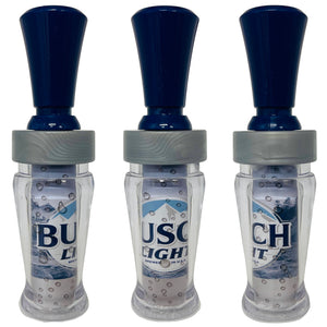 POLYCARBONATE IMAGE DUCK CALL BUSCH LIGHT WATER DROPLETS