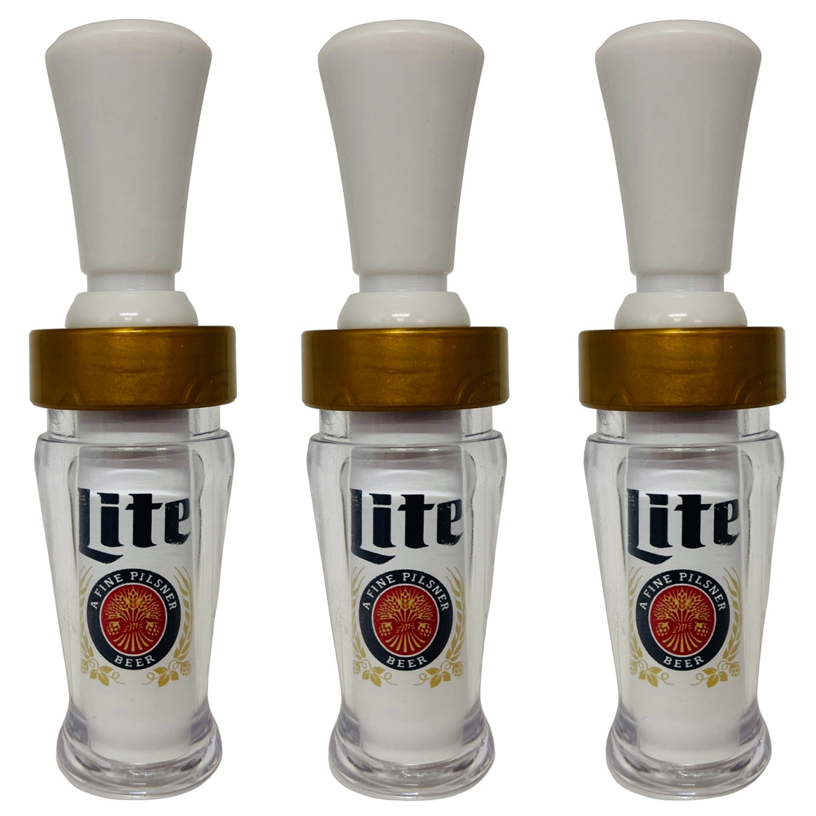 POLYCARBONATE IMAGE DUCK CALL MILLER LITE