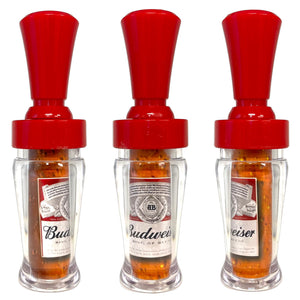 POLYCARBONATE IMAGE DUCK CALL BUDWEISER