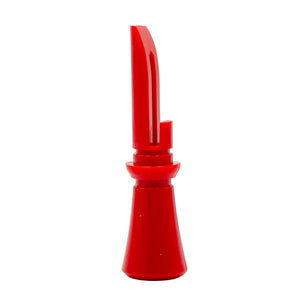 SOLID RED POLYCARBONATE DUCK CALL INSERT