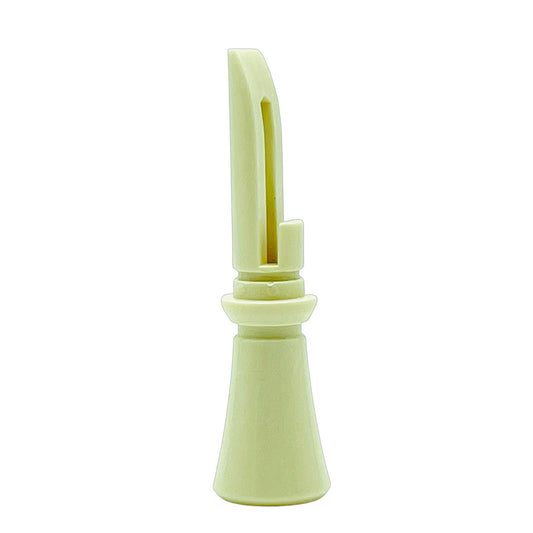 SOLID IVORY POLYCARBONATE DUCK CALL INSERT