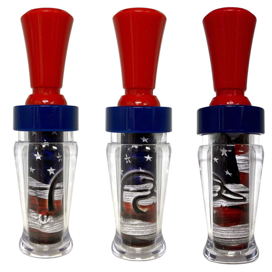 DU Flag Poly Duck Call - Slammer Series