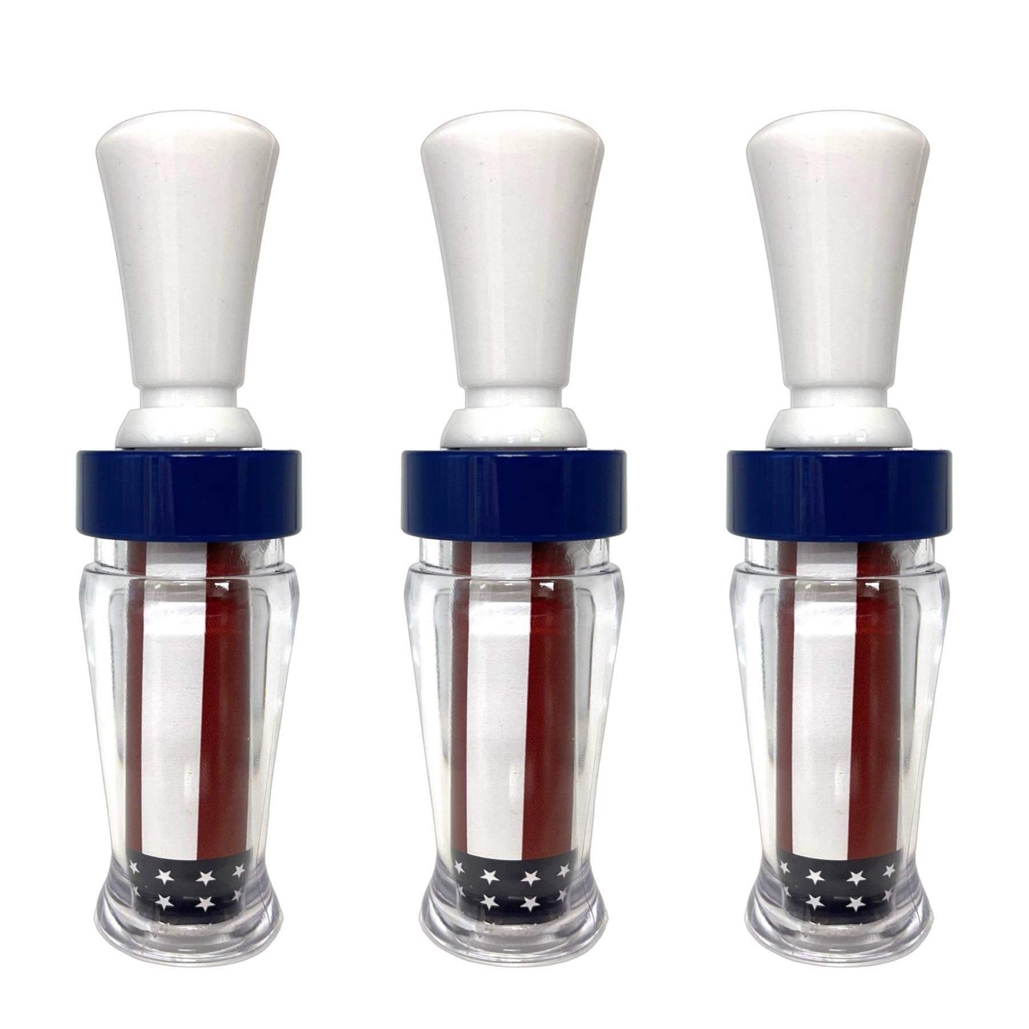 POLYCARBONATE IMAGE DUCK CALL AMERICAN FLAG