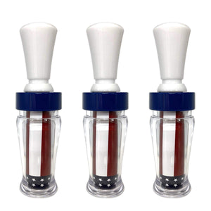 POLYCARBONATE IMAGE DUCK CALL AMERICAN FLAG