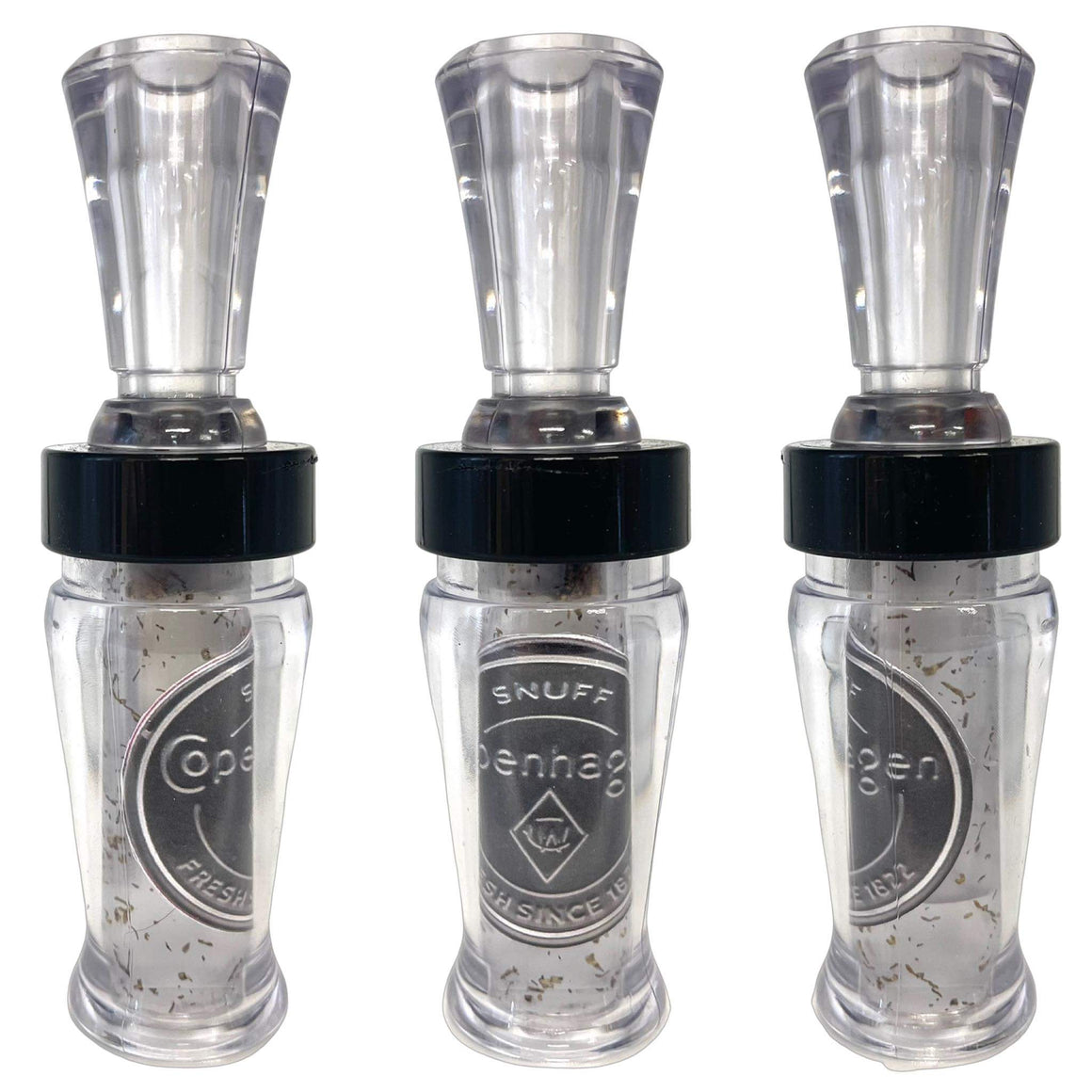 POLYCARBONATE IMAGE DUCK CALL COPENHAGEN RETRO SNUFF NO-WARNING LABEL